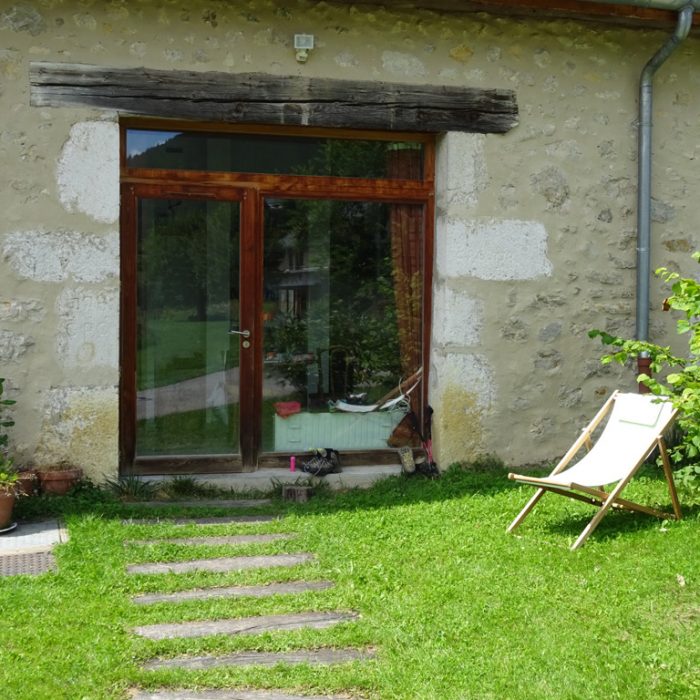 L'entrée du gîte