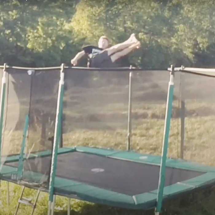 Le trampoline en libre service